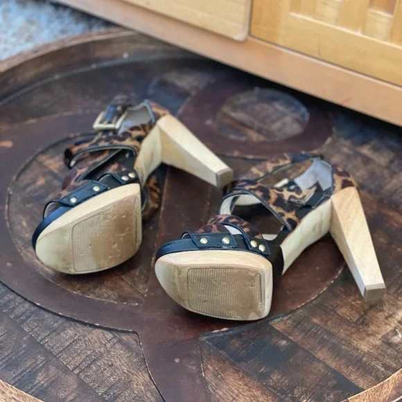 Michael Kors Leopard Platforms - Picture 4 of 10